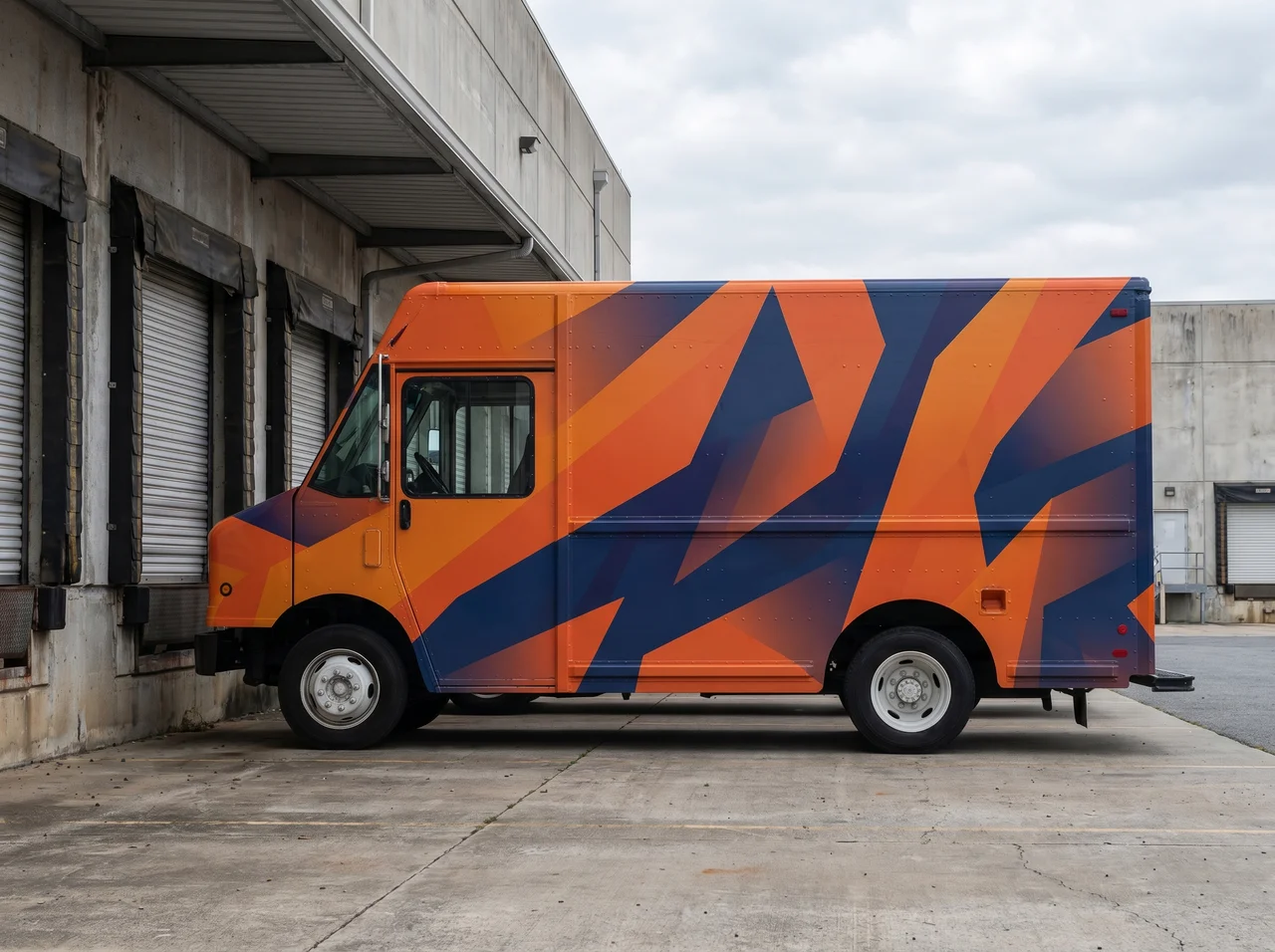 Commercial box truck full vehicle wrap in Oklahoma City